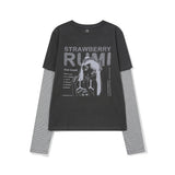 ルミpfpレイヤード LS-T [Charcoal grey]