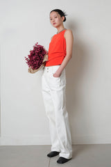 Cowl Sleeveless_Red