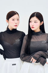 Stone logo high neck TEE