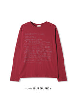 No.1365 N lettering T (4color)