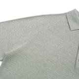 LMN Dot Raglan Button Collar Knitwear (5 colors)