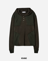 フィッツヘンリーフードニット