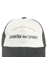 SUIBOM der SPORT ball cap - Off White / Pigment Black