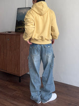 Low-Tone High Neck Crop Hoodie (3color) (No.998)