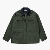 CORDUROY COMBI WORK JACKET (KHAKI)