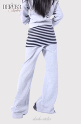 グラディエントオフショルダージップアップ (PANTS)