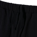 サイドメッシュナイロンパンツ / SIDE MESH NYLON PANTS-BLACK