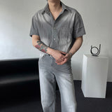 MG303 Cool Ever Muscle fit Denim Shirt (3 colors)