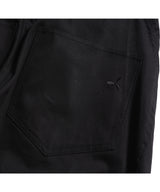 Side Slit Darted Bermuda Black
