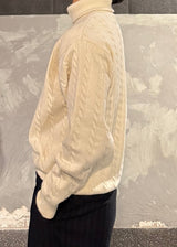 High-neck half zip-up knit 5COLOR