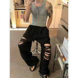 [MUSCLE FIT] Curve slit henry neck sleeveless(5color)