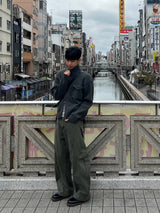 オスティーハイネックニットジップアップ (M, L / 2 Colors