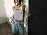 tori dot frill sleeveless
