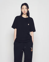 25FW ACベアワッペンスタンダード半袖Tシャツ ブラック