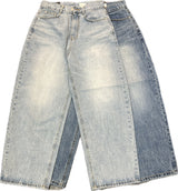 バイカーパッチデニムパンツ – M, L (3 Colors)