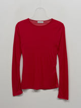 Feeling Tencel Round Neck T-shirt