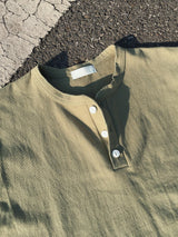 [A-T0131] イヴヘンリーネック半袖Tシャツ (4色)