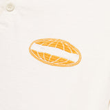 EMBROIDERED HENLEY LONG SLEEVE - IVORY