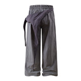 Wrap Drape Wide Pants 232469293