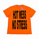 HOT MESS TEE (ORANGE)