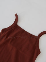 5 colors Basic Plain Cotton Sleeveless