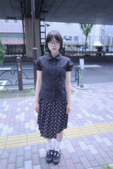 yui retro glasses (8color)