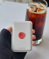 ピーチ MagSafe レザーカードウォレット