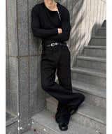 [S/F] Ragaln golgi side zipper slim t-shirts(3color)