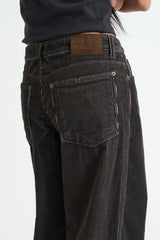 Heavy warm corduroy wide pants