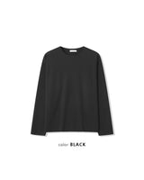 シアーローエッジワッフルロングスリーブ