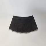 ケイナローウエストプリーテッドスカート (Black)