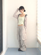 soft lace sleeveless shirt