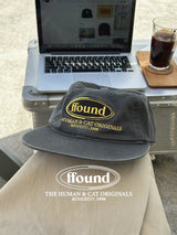 FFOUND WASHED FLAT BRIM CAP / GREY