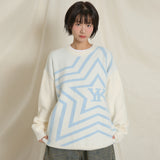 Hairy Star Graphic Knit