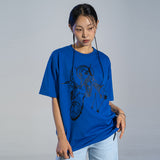 サイバーガールTシャツ (OCEAN BLUE)