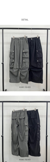 [S/S] Nylon parachute cargo pants(2color)