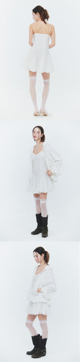 アリエルレースドレス white