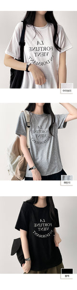 バニットシウォンスパンデックスショートスリーブTシャツ
