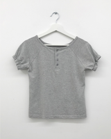 Bubble frill T-shirt (3color)