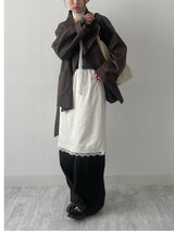 Dot Chiffon Long Muffler