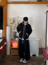 Commute Cropped Hood Knit (M / L, 3 Colors)