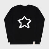 [UNISEX] フラワースターロングスリーブシャツ