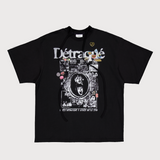 スパゲティロックTシャツ ブラック