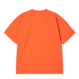 25SS バッドバニーロゴショートスリーブTシャツ オレンジ