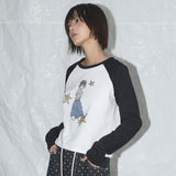 Pony Star Long Sleeve (Black) F25QB095