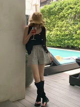 [MADE] KISSES TWO-WAY KNIT SLEEVELESS