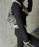 Fur crop mustang jacket(3color)