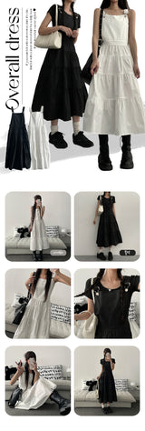 Sugar Cancan Overall Suspender Dress
