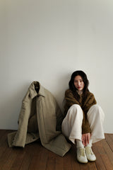 Dumble fleece pants, Cream
