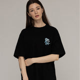 [UNISEX] スモールグラフィティクラウドロゴ半袖Tシャツ